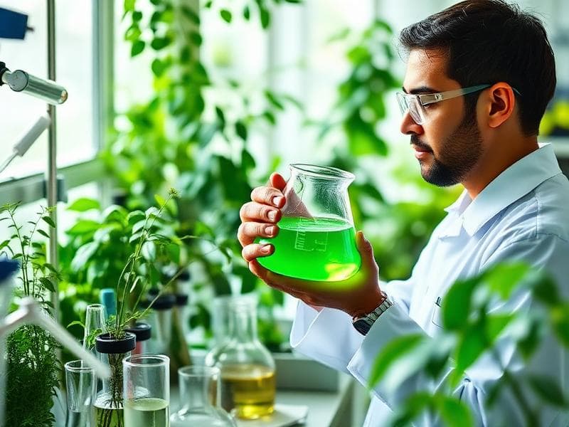 Sustainable green chemistry research in laboratory